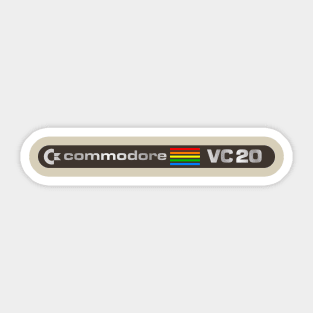 Commodore VC-20 - Germany - Version 3 Sticker